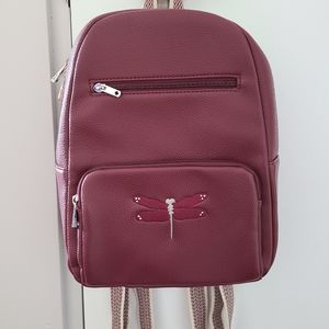 Thirty-One brand burgundy backpack